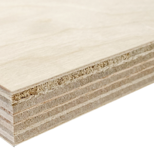 Een houten plank van Decora Berken