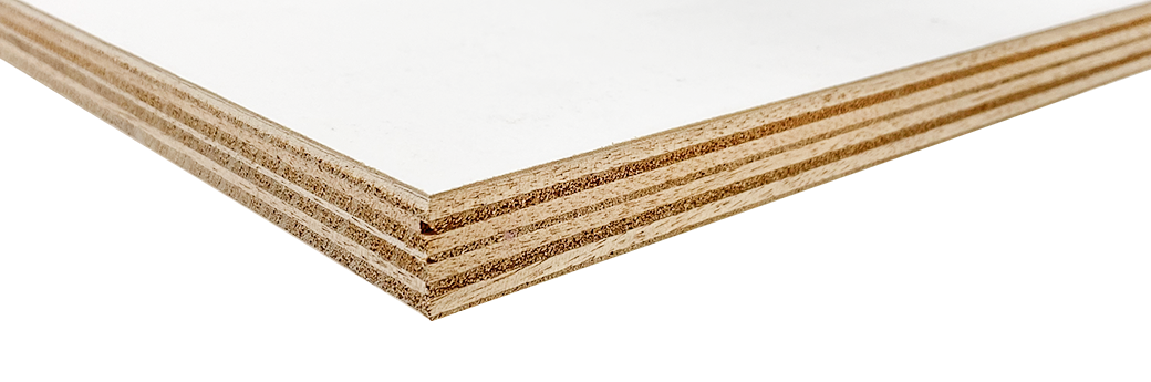 Een houten plank van Bruynzeel Multipaint